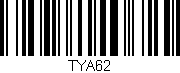 Código de barras (EAN, GTIN, SKU, ISBN): 'TYA62'