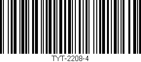 Código de barras (EAN, GTIN, SKU, ISBN): 'TYT-2208-4'