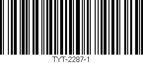 Código de barras (EAN, GTIN, SKU, ISBN): 'TYT-2287-1'