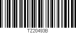 Código de barras (EAN, GTIN, SKU, ISBN): 'TZ20493B'