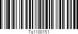 Código de barras (EAN, GTIN, SKU, ISBN): 'Tg1100151'