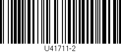 Código de barras (EAN, GTIN, SKU, ISBN): 'U41711-2'