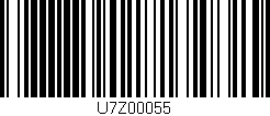 Código de barras (EAN, GTIN, SKU, ISBN): 'U7Z00055'