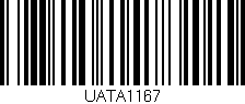 Código de barras (EAN, GTIN, SKU, ISBN): 'UATA1167'