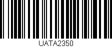 Código de barras (EAN, GTIN, SKU, ISBN): 'UATA2350'