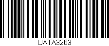 Código de barras (EAN, GTIN, SKU, ISBN): 'UATA3263'