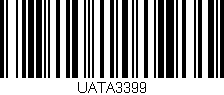Código de barras (EAN, GTIN, SKU, ISBN): 'UATA3399'