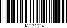 Código de barras (EAN, GTIN, SKU, ISBN): 'UATB1374'