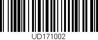 Código de barras (EAN, GTIN, SKU, ISBN): 'UD171002'