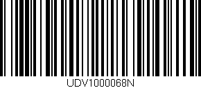 Código de barras (EAN, GTIN, SKU, ISBN): 'UDV1000068N'