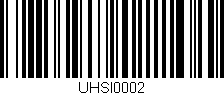 Código de barras (EAN, GTIN, SKU, ISBN): 'UHSI0002'