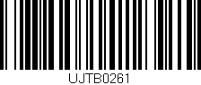 Código de barras (EAN, GTIN, SKU, ISBN): 'UJTB0261'