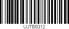 Código de barras (EAN, GTIN, SKU, ISBN): 'UJTB0312'