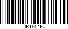 Código de barras (EAN, GTIN, SKU, ISBN): 'UKTH0164'