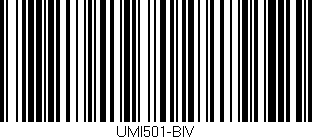 Código de barras (EAN, GTIN, SKU, ISBN): 'UMI501-BIV'