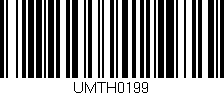 Código de barras (EAN, GTIN, SKU, ISBN): 'UMTH0199'