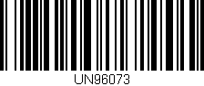 Código de barras (EAN, GTIN, SKU, ISBN): 'UN96073'