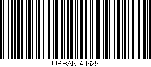 Código de barras (EAN, GTIN, SKU, ISBN): 'URBAN-40629'