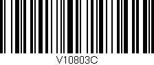 Código de barras (EAN, GTIN, SKU, ISBN): 'V10803C'