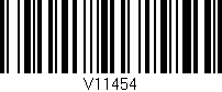 Código de barras (EAN, GTIN, SKU, ISBN): 'V11454'
