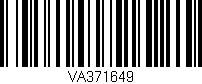 Código de barras (EAN, GTIN, SKU, ISBN): 'VA371649'