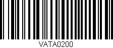 Código de barras (EAN, GTIN, SKU, ISBN): 'VATA0200'