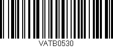 Código de barras (EAN, GTIN, SKU, ISBN): 'VATB0530'