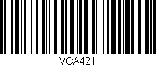 Código de barras (EAN, GTIN, SKU, ISBN): 'VCA421'