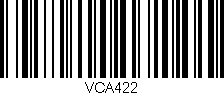 Código de barras (EAN, GTIN, SKU, ISBN): 'VCA422'