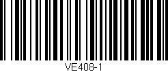 Código de barras (EAN, GTIN, SKU, ISBN): 'VE408-1'