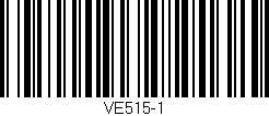 Código de barras (EAN, GTIN, SKU, ISBN): 'VE515-1'
