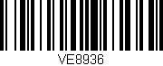 Código de barras (EAN, GTIN, SKU, ISBN): 'VE8936'