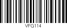 Código de barras (EAN, GTIN, SKU, ISBN): 'VFG114'