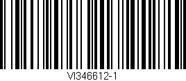Código de barras (EAN, GTIN, SKU, ISBN): 'VI346612-1'