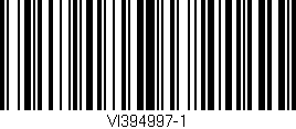Código de barras (EAN, GTIN, SKU, ISBN): 'VI394997-1'