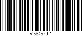 Código de barras (EAN, GTIN, SKU, ISBN): 'VI564579-1'