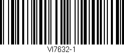 Código de barras (EAN, GTIN, SKU, ISBN): 'VI7632-1'