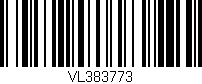 Código de barras (EAN, GTIN, SKU, ISBN): 'VL383773'