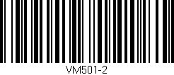Código de barras (EAN, GTIN, SKU, ISBN): 'VM501-2'