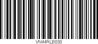 Código de barras (EAN, GTIN, SKU, ISBN): 'VN44RLB030'