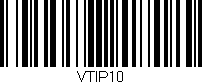 Código de barras (EAN, GTIN, SKU, ISBN): 'VTIP10'