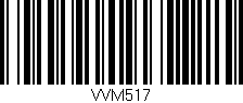 Código de barras (EAN, GTIN, SKU, ISBN): 'VVM517'