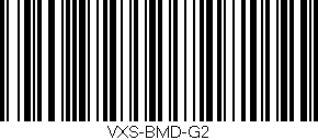 Código de barras (EAN, GTIN, SKU, ISBN): 'VXS-BMD-G2'