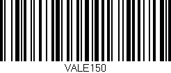 Código de barras (EAN, GTIN, SKU, ISBN): 'Vale150'