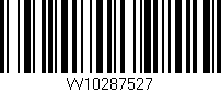 Código de barras (EAN, GTIN, SKU, ISBN): 'W10287527'