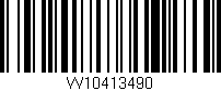 Código de barras (EAN, GTIN, SKU, ISBN): 'W10413490'