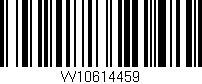 Código de barras (EAN, GTIN, SKU, ISBN): 'W10614459'