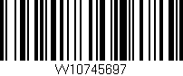 Código de barras (EAN, GTIN, SKU, ISBN): 'W10745697'