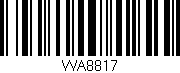 Código de barras (EAN, GTIN, SKU, ISBN): 'WA8817'