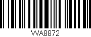Código de barras (EAN, GTIN, SKU, ISBN): 'WA8872'